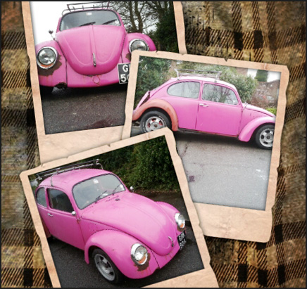 Pink Panza - 1971 1300cc Volkswagen Beetle